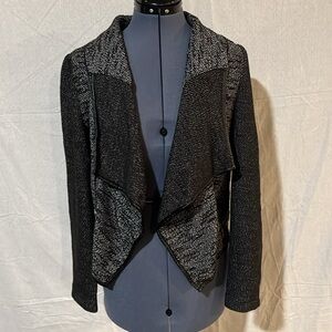 Black and grey blazer/cardigan